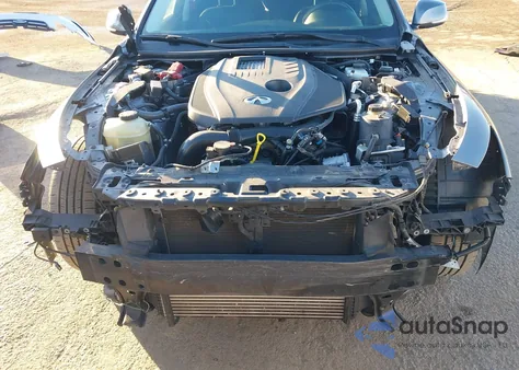 2017 Infiniti Q50 2.0T Base z USA, uszkodzony, nr VIN JN1CV7AP7HM640801